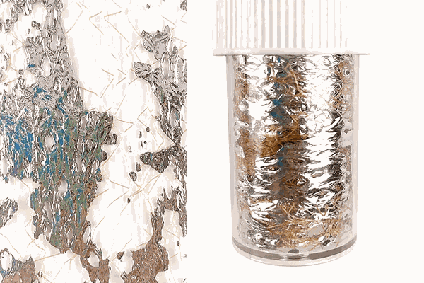 Foita decor unghii 4x50cm. Q007 Silver Gold - Q006 - EVERIN