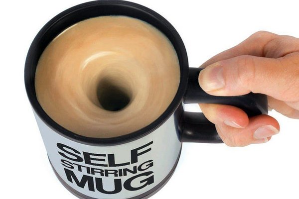 Cana cu amestecare automata - Self-stirring Mug
