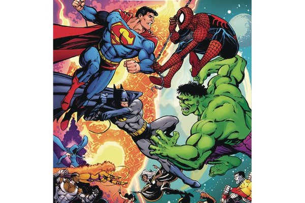 DC Versus Marvel Omnibus HC - Coperta B George Perez