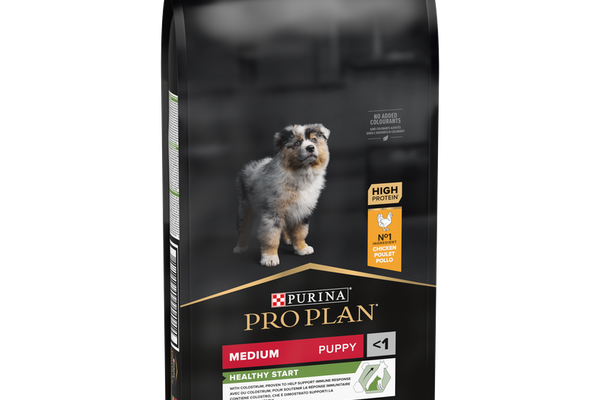 PURINA PRO PLAN PUPPY Healthy Start, Talie Medie, Pui, 12 kg