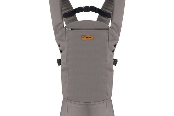 Marsupiu Ergonomic Jane Like pentru Bebei, Bumbac 100%, De la Nastere pana la 18 Kg, Multiple Pozitii de Purtare, Culoare Bison
