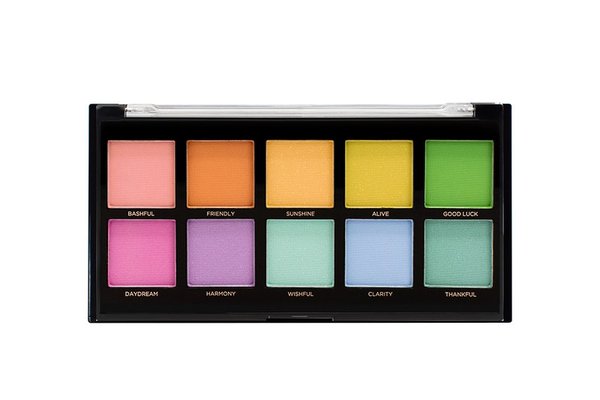 Paleta de farduri vegane Pastel cu 10 nuante, 103g, Profusion Cosmetics