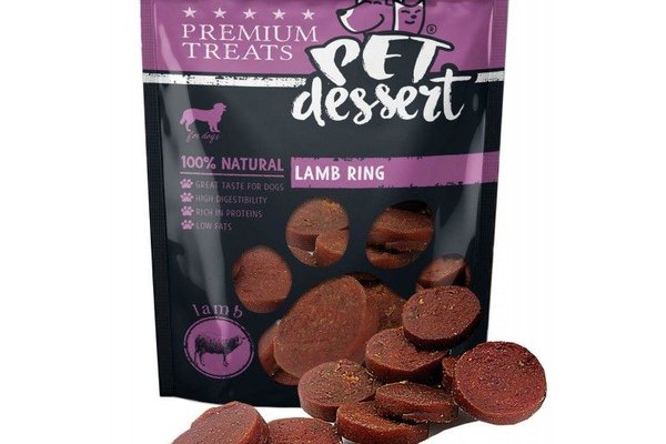 Pet's Dessert Lamb Ring, 80 g