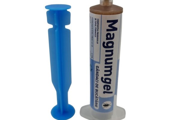 Insecticid gel momeala Magnum pentru combaterea gandacilor de bucatarie Mylva seringa 40 gr