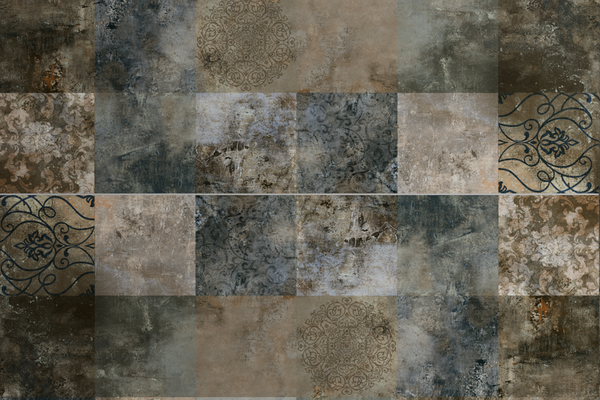 Gresie portelanata rectificata Underground Decor Brown  60X120  mata