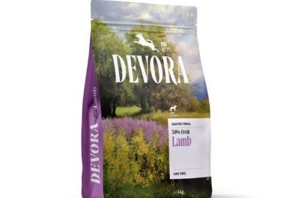 Hrana semi-umeda caini, Devora Dog Semi-Moist Adult Large Breed Grain Free Monoprotein, Miel, 4 kg