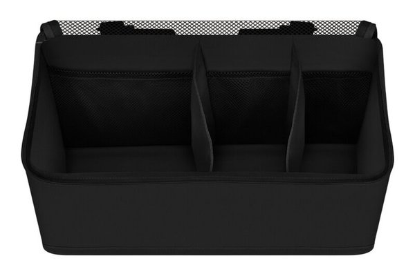Lionelo Sidepocket M - Organizator Multifunctional Negru, 43x15x23 cm, cu 3 Compartimente