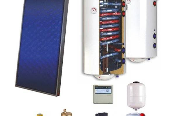 Sistem solar presurizat, panou solar plan Sunsystem PК SL FP 2.0, boiler cu 2 serpentine si rezistenta electrica Sunsystem 150 litri, pompa 25-60, controller, vas expansiune, antigel, supapa 1/2, aerisitor 1/2