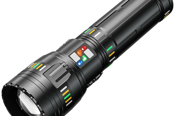 Lanterna G601 super-luminoasa tip laser Led 90W 5000 lumeni cu USB si USB type C