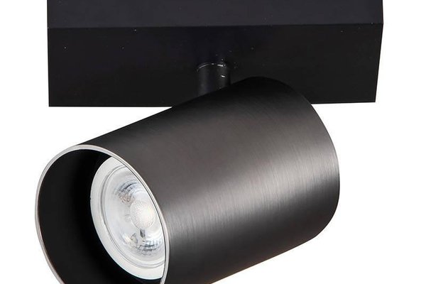 Plafoniera cu Spot Yeelight Smart Spotlight, Spot LED Multicolor, Carcasa Neagra