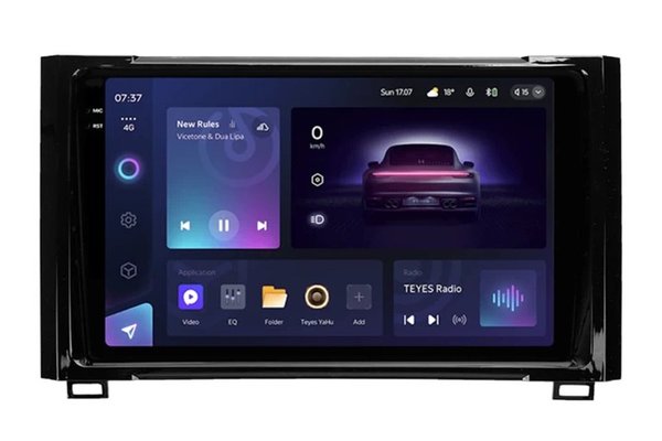 Navigatie Auto Teyes CC3 2K Toyota Tundra 2013-2020 4+32GB 9.5" QLED Octa-core 2Ghz Android 4G Bluetooth 5.1 DSP