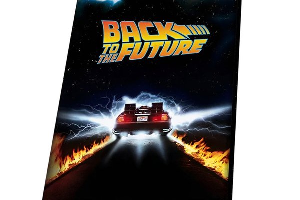 Notebook A5 Back to the Future - DeLorean