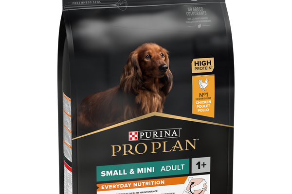 PURINA PRO PLAN ADULT Everyday Nutrition, Talie Mică și Foarte Mică, Pui, 3 kg