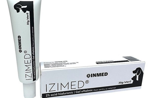 Izimed Gel Oftalmic cu 2% Acid Hialuronic pentru Caini si Pisici, 30g