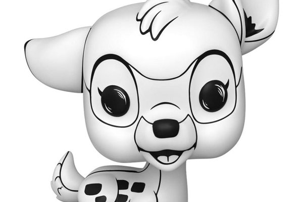 Figurina Funko POP! Disney Sketched - Bambi