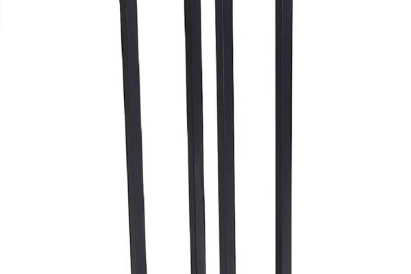 Set de 2 picioare din metal pentru masa bar, inaltime 87 cm