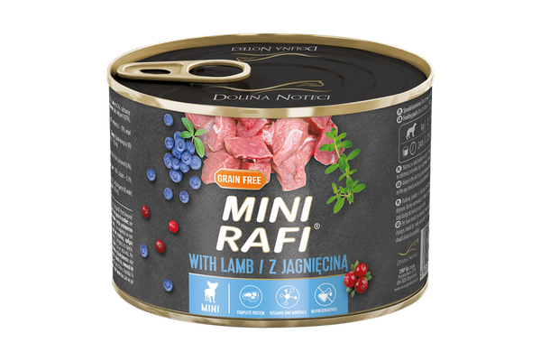 Hrana Umeda Caini, Rafi Dog, Adult Mini, Miel, 185 g