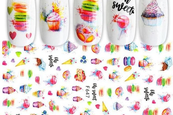 Sticker decor unghii F647