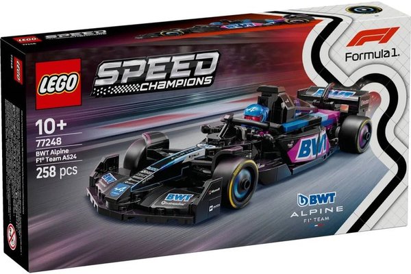 Lego Speed Champions Masina de Curse BWT Alpine F1 Team A524 (77248)