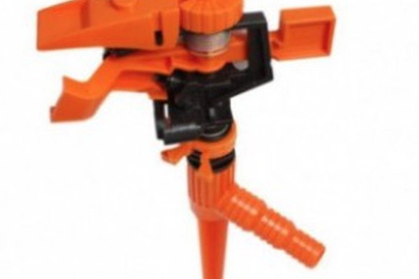 Aspersor cu bataie din plastic, 1 inch, portocaliu, MX250