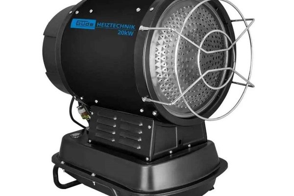 Incalzitor de aer cu inflarosu pe motorina (aeroterma) GID 20 Gude 85127, 20 kW