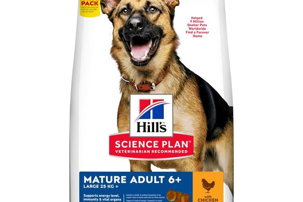 Hill's Science Plan Canine Mature Adult Large Chicken Value Pack, 18 kg