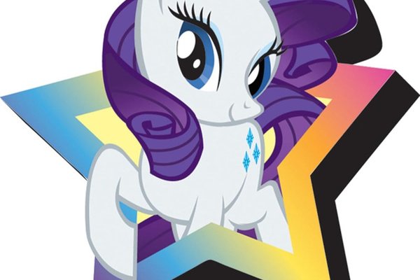 Magnet Frigider Funky Chunky My Little Pony - Rarity