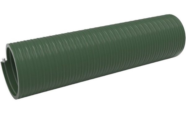 Furtun vidanja, 40mm, super flexibil, rola de 25m, PVC moale cu aditivi de cauciuc sI cu spirala rigida din PVC