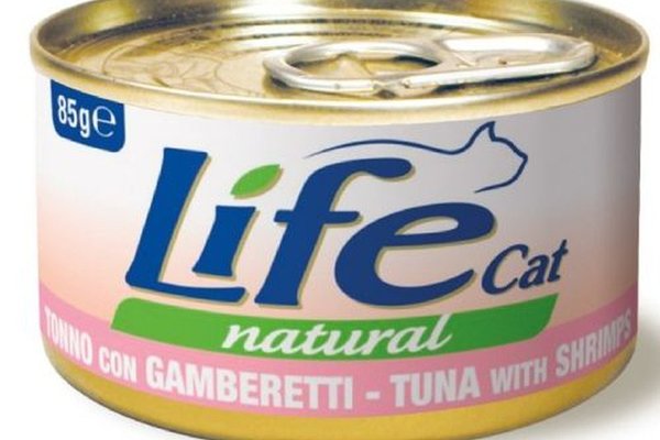Hrana Umeda Pisici, Life Cat, Ton & Creveti, 85 g