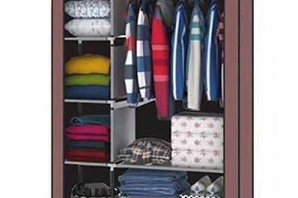 Dulap MARO Haine 2 compartimente Textil