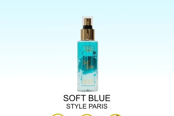 Spray de corp Soft Blue - Style Paris, 100 ml