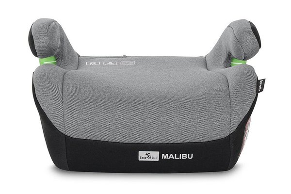 Inaltator auto Lorelli Malibu Grey cu ISOFIX, 6-12 ani, 125-150 cm, conectori pentru ghidaj