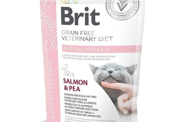Brit Grain Free Veterinary Diets Cat Hypoallergenic, 400 g