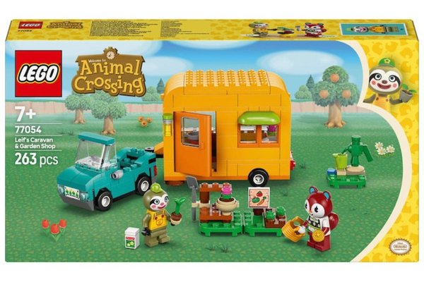 LEGO Animal Crossing - Caravana si Magazinul de Gradinarit Leif (77054)