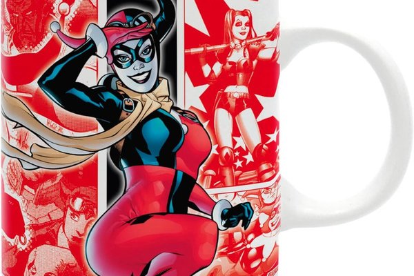 Cana DC Comics - 320 ml - Harley Quinn