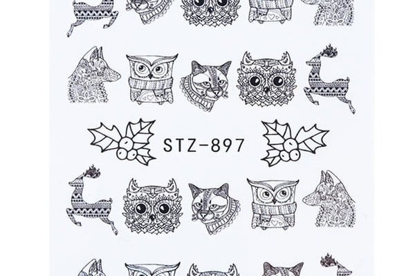 Tatuaj decor unghii STZ-897