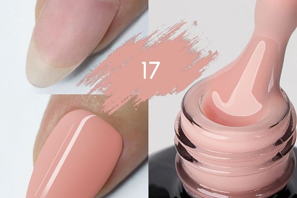 Color rubber base Kievskaya 15ml- Nr. 17 - KVS-14