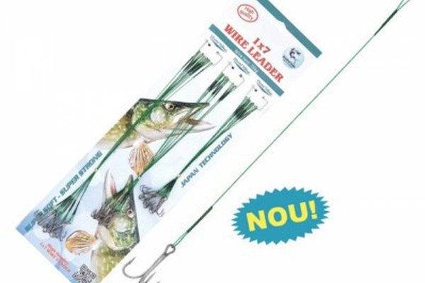 Set 30 strune Baracuda 1x7 Wire Leader cu ancora