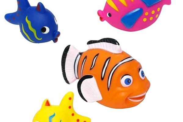 Jucarie de baie Pestisori Eddy Toys Portocaliu