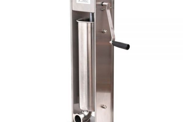 Carnatar Profesional Inox ML-S7 PRO,  Masina de Umplut Carnati, 7 kg, 6 Palnii de Umplere