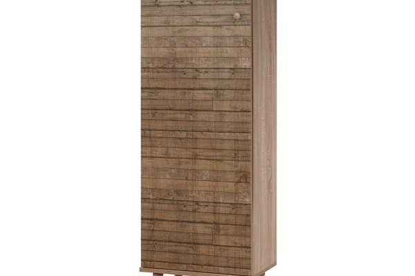 Pantofar FILINTA din stejar Sonoma, multicolor 2, 50 x 38 x 135 cm