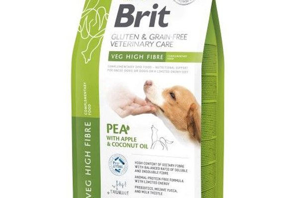 Brit Grain Free Veterinary Diets Dog Veg High Fibre, 2 kg