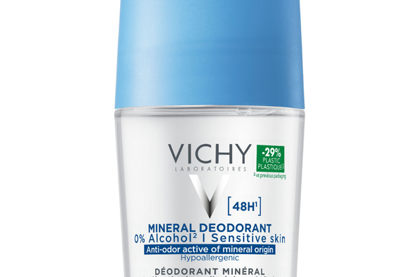 Deodorant roll-on mineral fara saruri de aluminiu 48h, 50 ml, Vichy