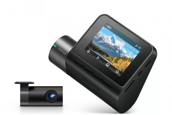 Camera auto 70mai Dash Cam A200 cu inregistrare duala si camera luneta RC11