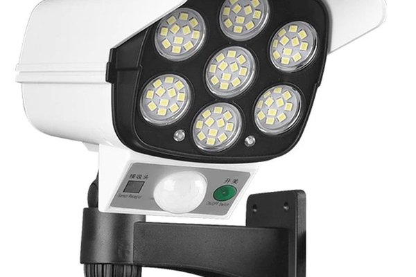 Lampa Solara tip Camera 77LED SMD Senzor de LUMINA + Telecomanda