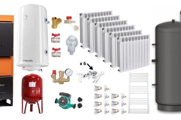 Pachet Incalzire Fiama W 35 kW cu Puffer 1000 litri si Accesorii