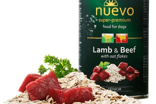 Conserva umeda pentru caini senior, NUEVO, 400 g