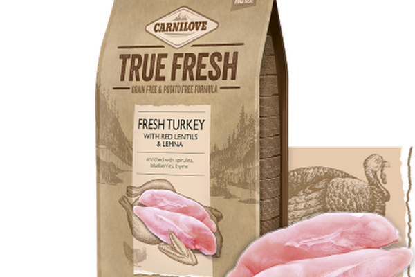 Carnilove True Fresh Turkey for Adult Dogs, 1.4 kg