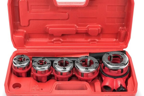 Trusa Completa de Filiere pentru Tevi Gaze Lumytools LT55820 3/8 - 5/4