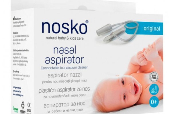Aspirator nazal bebelusi 0+luni, Nosko Original